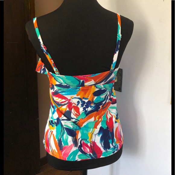Colorful tankini top - Picture 7 of 7